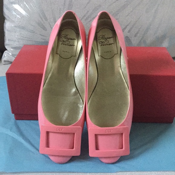 Roger Vivier Gommette Patent Ballerine Flats 6/ 36 - Picture 4 of 8